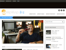 Tablet Screenshot of hiphop.biz